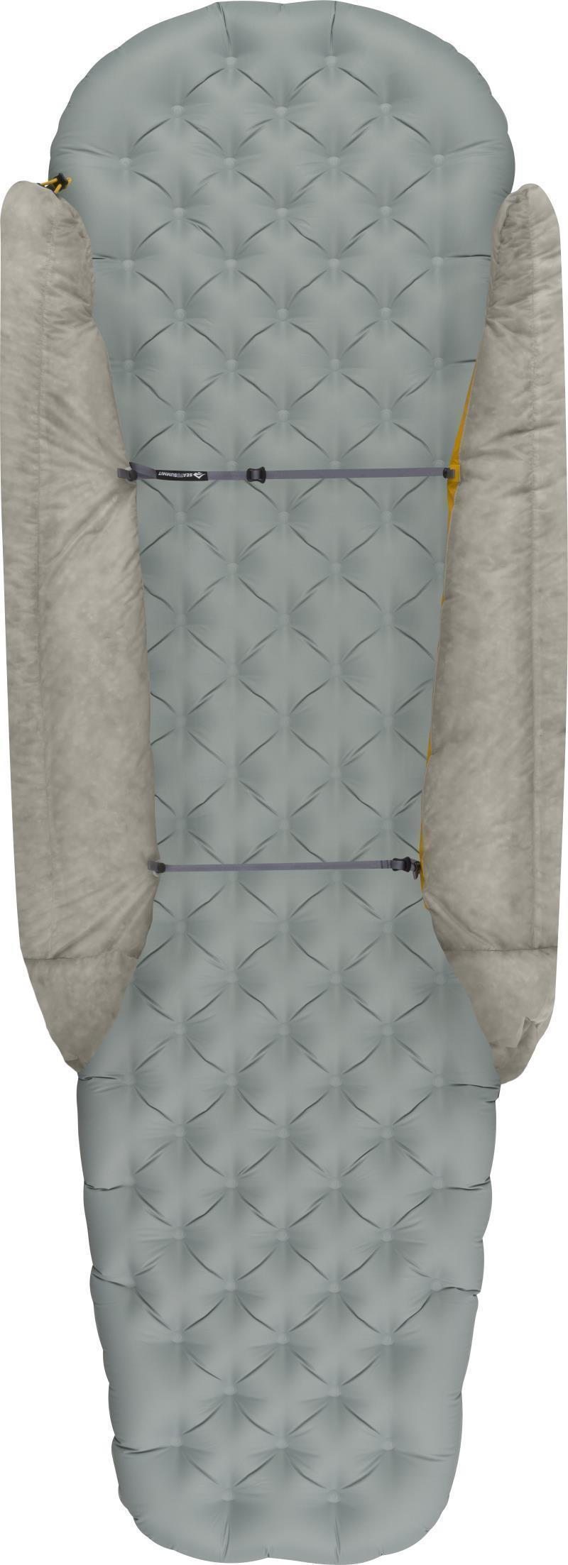 Ember Ebll Down Quilt 850+ Reg - grey / yellow 1