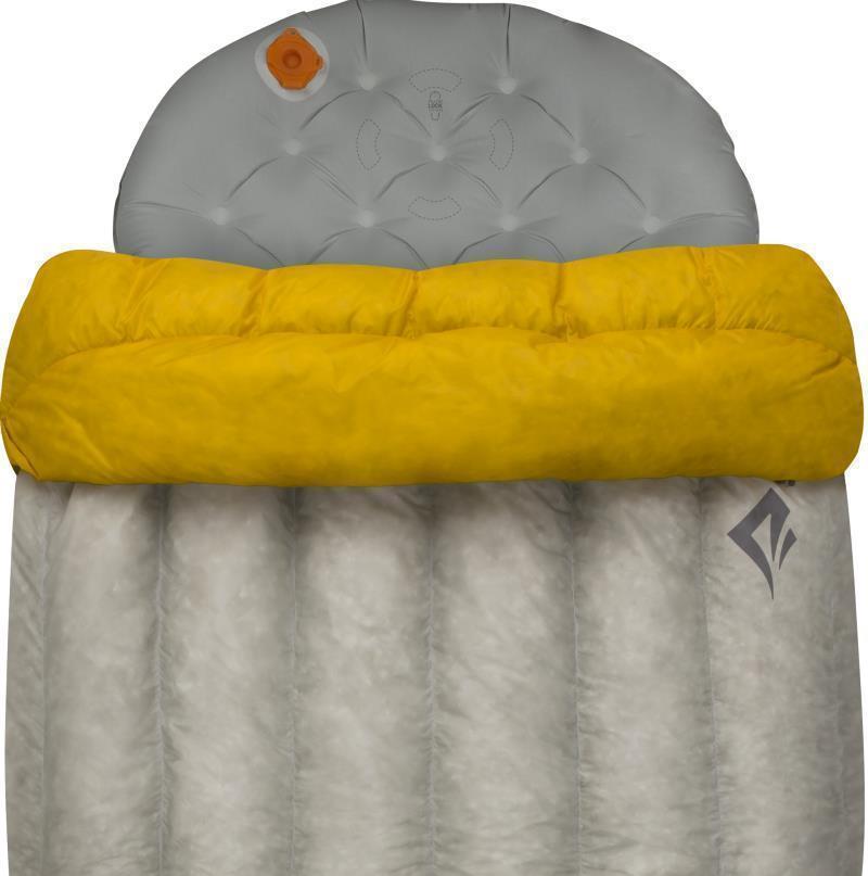 Ember Ebll Down Quilt 850+ Reg - grey / yellow 1