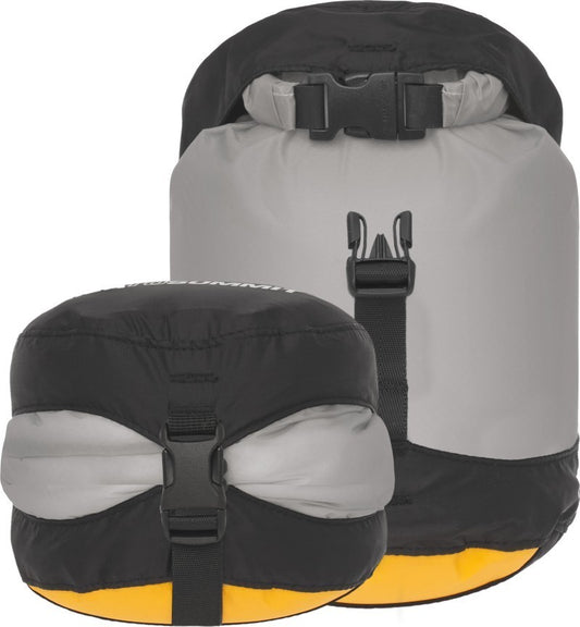Evac Compression Dry Bag UL 3L - highrise grey 1