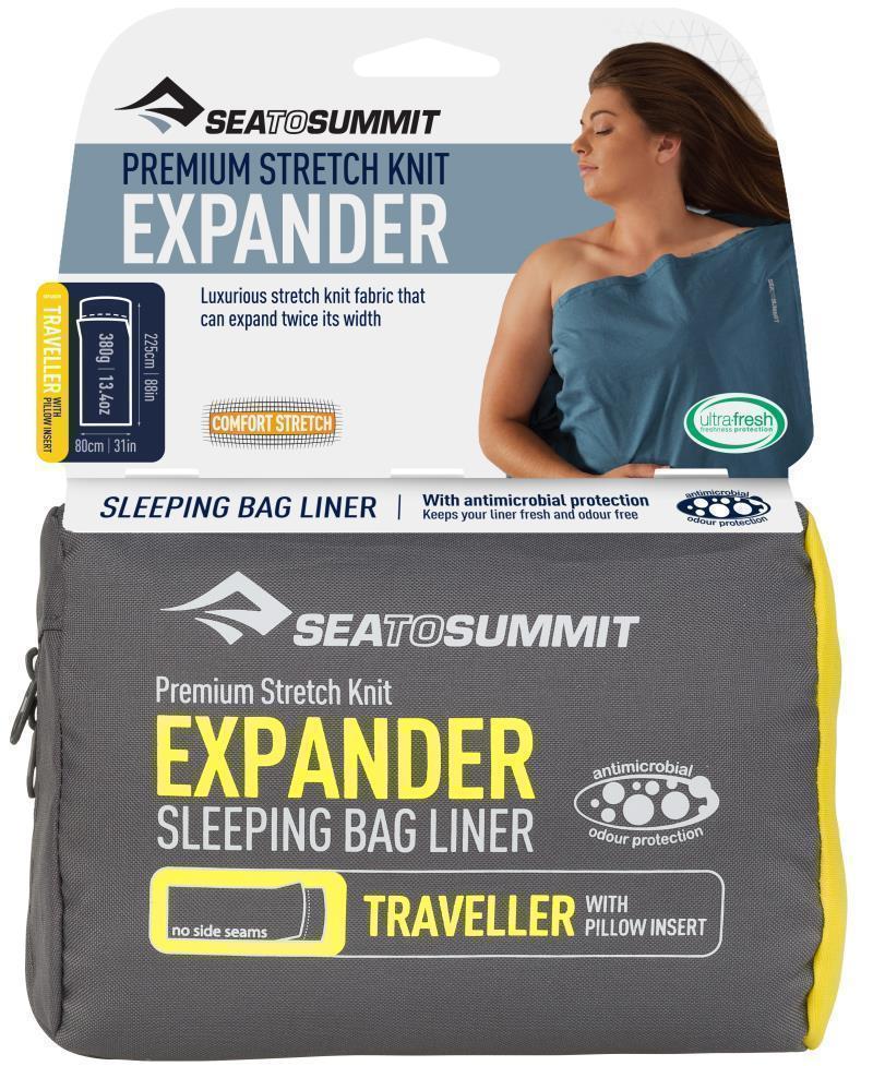 Expander Travel Liner - Traveler with Pillow Insert - Berry 2