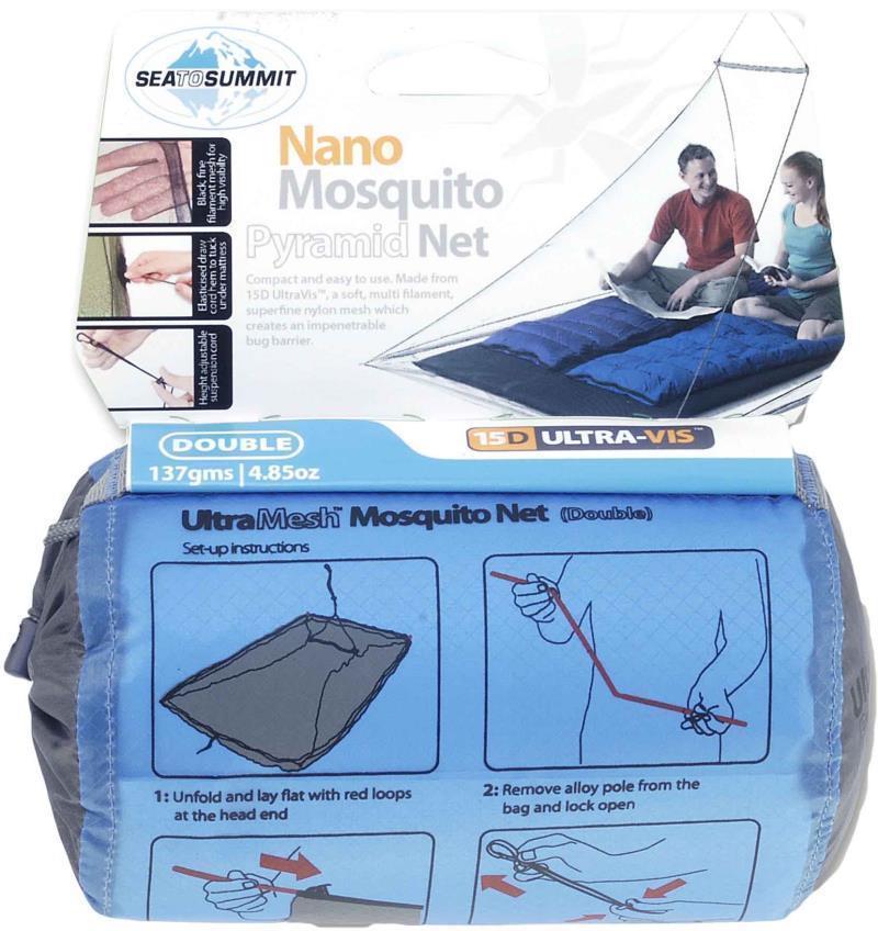 NANO Mosquito Net Pyramid Shelter - Double - Not Applicable 2