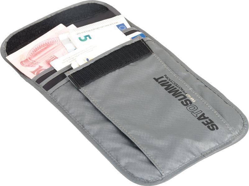 Neck Pouch RFID - Grey 1