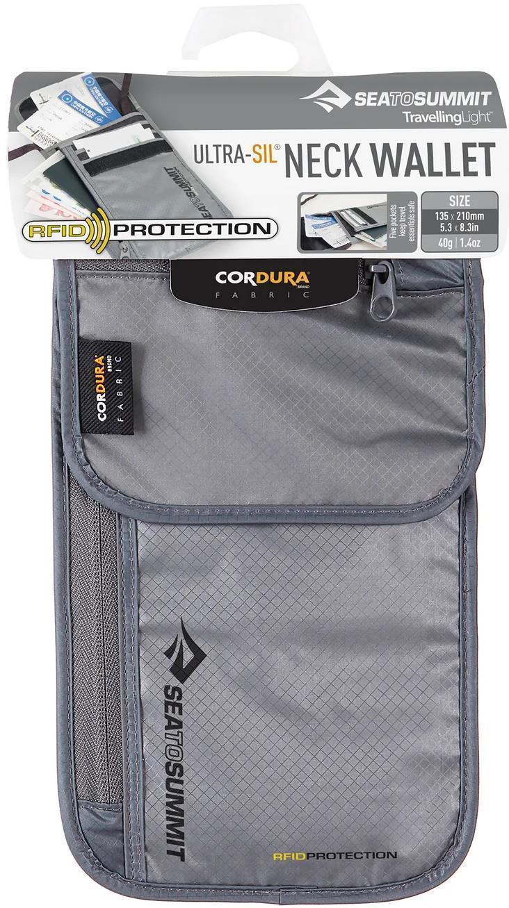 Neck Wallet RFID - Grey 1