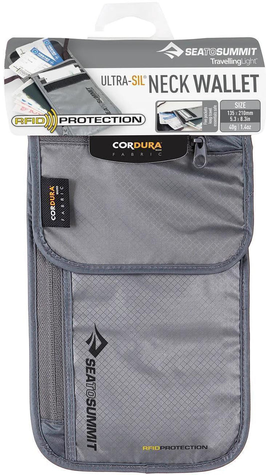 Neck Wallet RFID - Grey 1