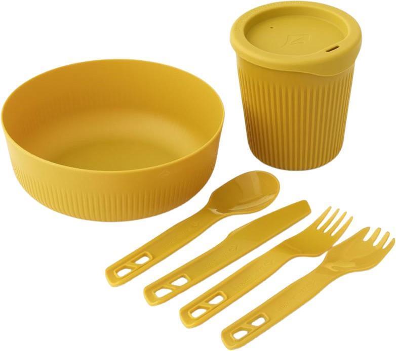 Passage Dinnerware Set - 1 Person - 6 Piece - Arrowwood Yellow 1