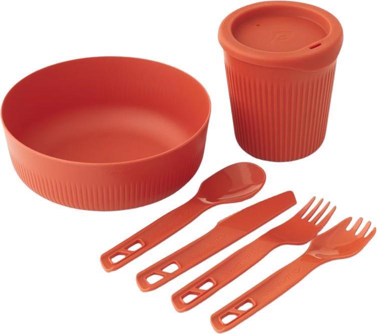 Passage Dinnerware Set - 1 Person - 6 Piece - Spicy Orange 1