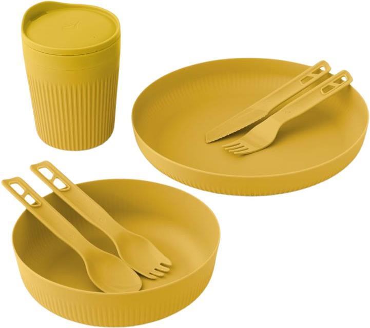 Passage Dinnerware Set - 1 Person - 7 Piece - Arrowwood Yellow 1