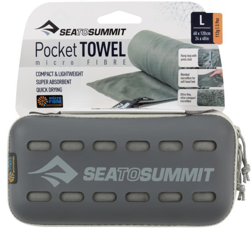 Pocket Towel - L - 24" x 48" - grey 1