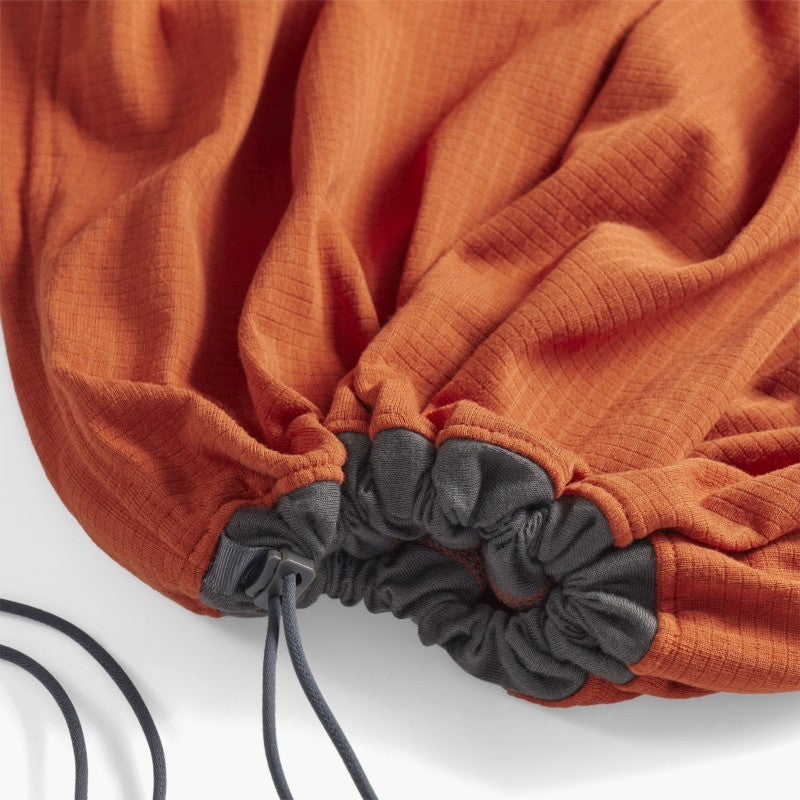 Reactor Fleece Sleeping Bag Liner - Mummy w/ Drawcord - Standard - picante red 1