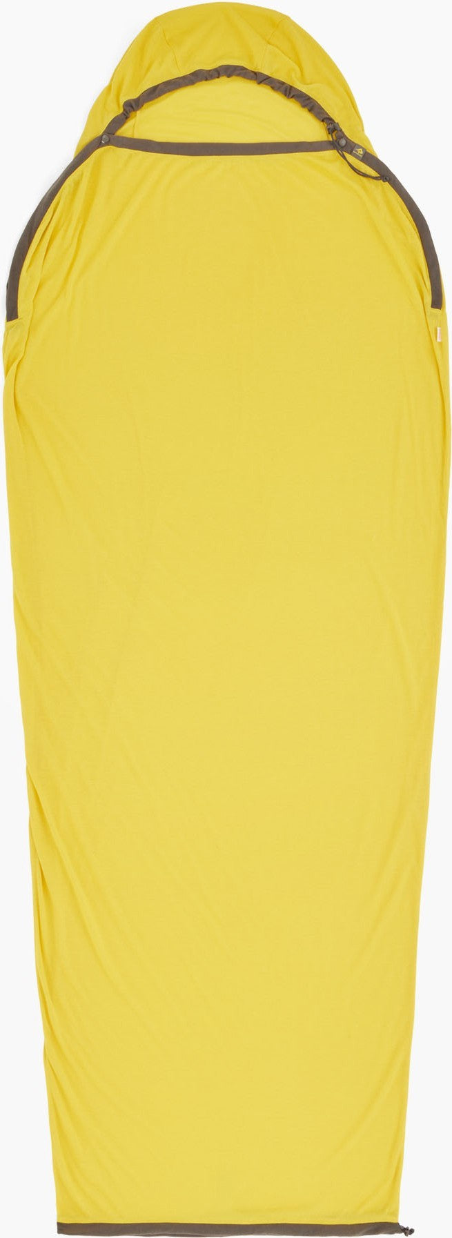 Reactor Sleeping Bag Liner - Mummy w/ Drawcord - Standard - sulphur yellow 1