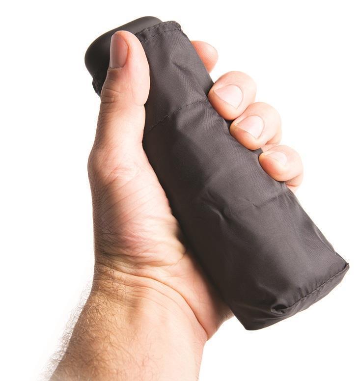 Travelling Light Pocket Umbrella - black 1