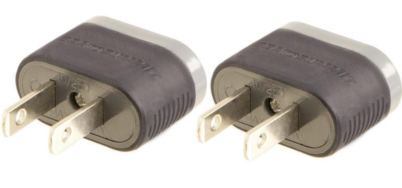 Travelling Light Travel Adaptor - USA / Canada / Japan - 2 Pack - Not Applicable 1
