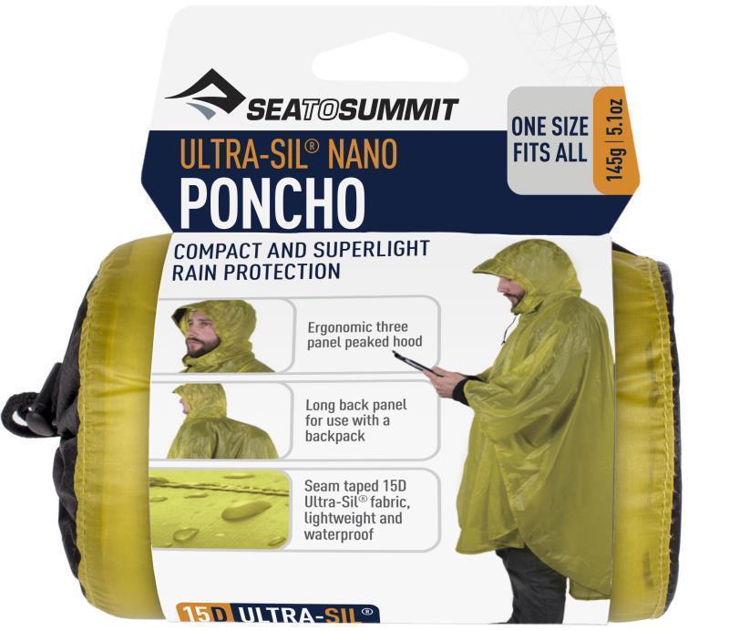 Ultra-Sil Nano Poncho - Lime 3