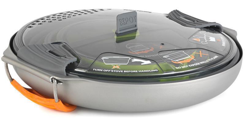 X-Set 32 - 3 Piece - X-Pot - 2.8L & X-Pan 8" & X-Kettle 1.3L - Grey 2