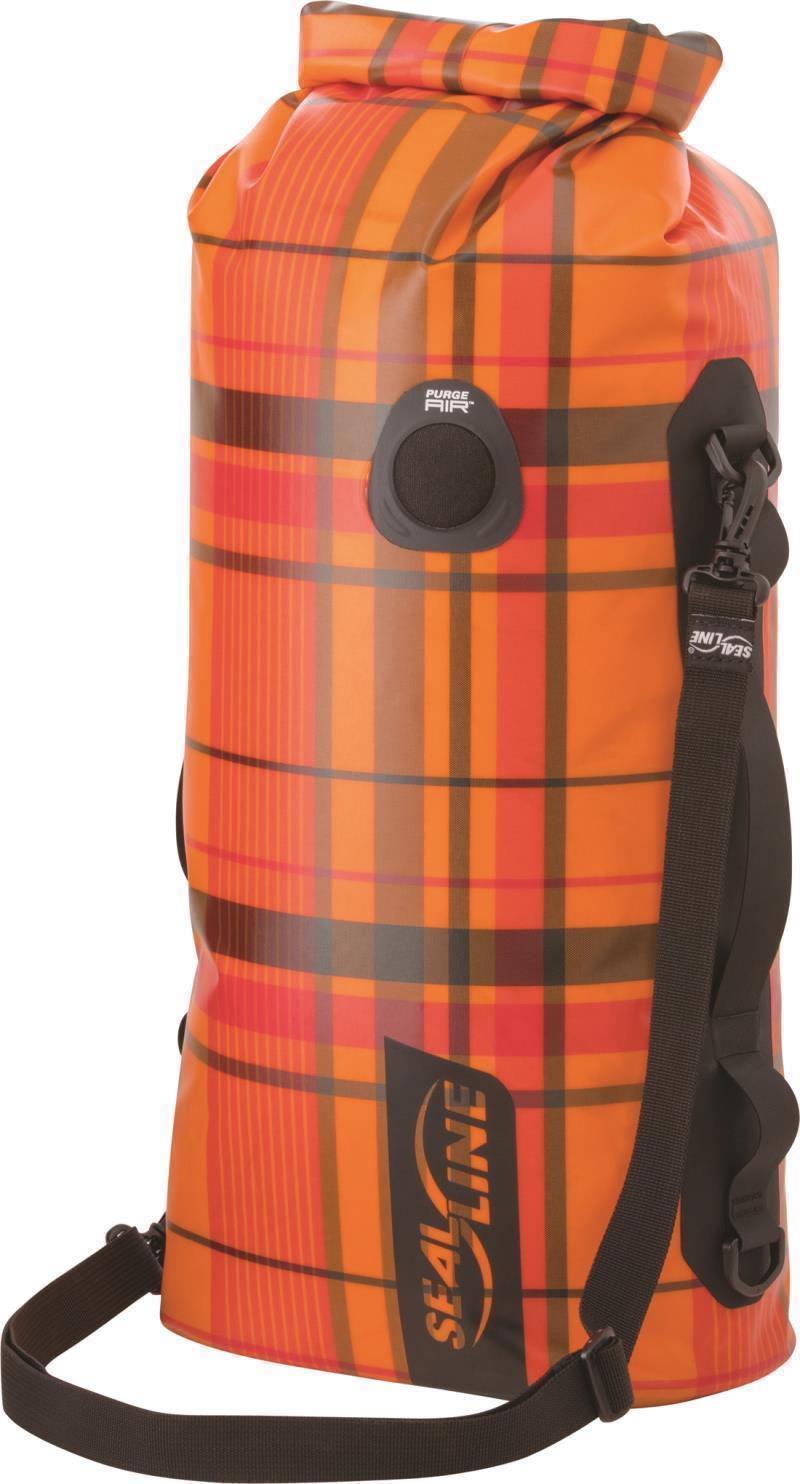 Discovery Deck Dry Bag 20L - Orange Plaid 1