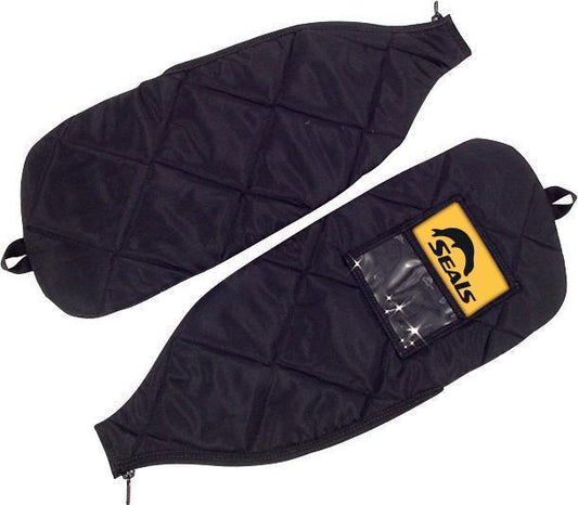Kayak Paddle Blade Covers - Pair - Black 1