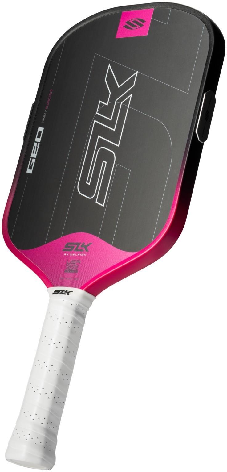 SLK Geo Pickleball Paddle - Elongated - pink 1