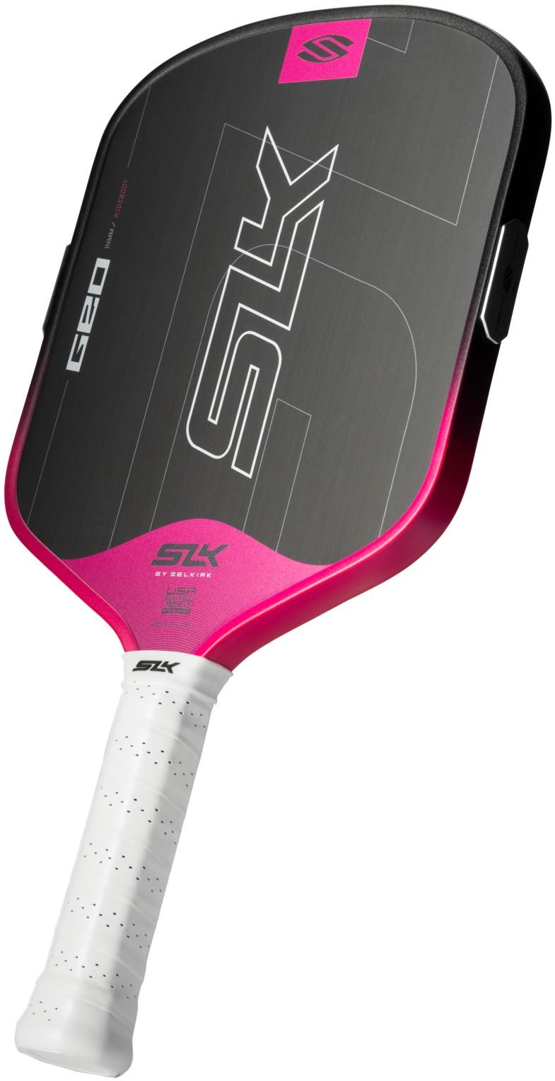 SLK Geo Pickleball Paddle - Widebody - pink 1