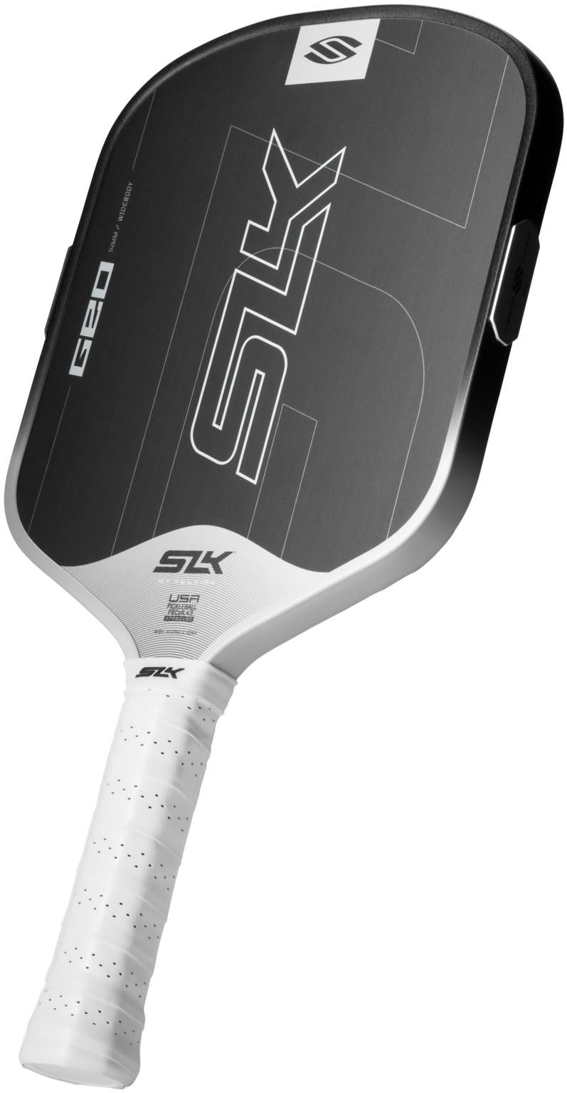 SLK Geo Pickleball Paddle - Widebody - white 1