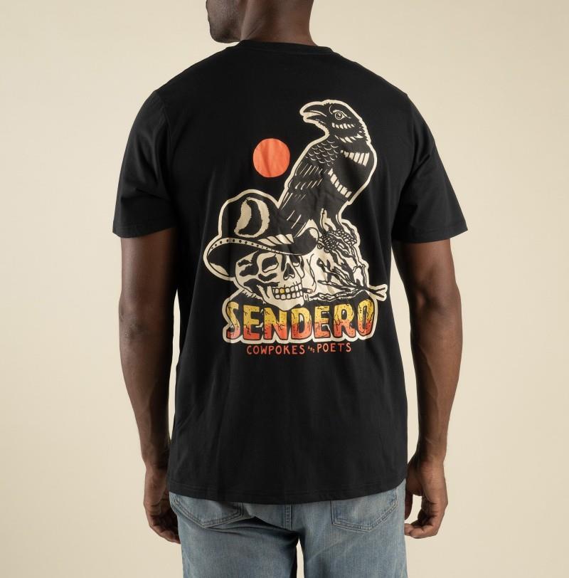 Cowpokes & Poets T-Shirt - Mens - black 1