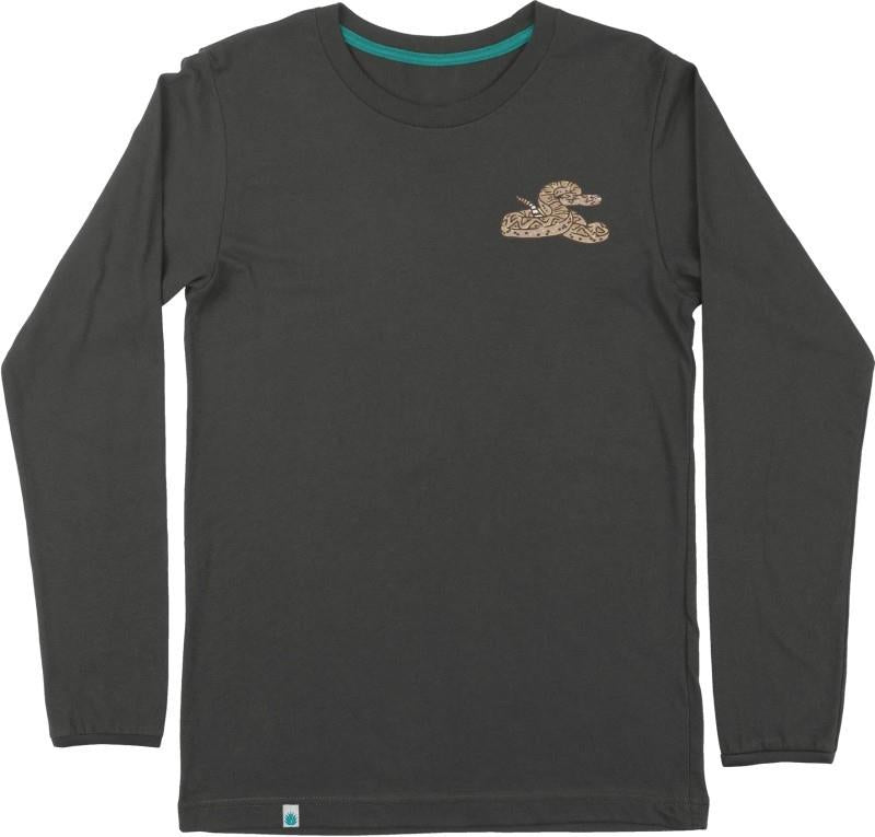 Rattlesnake LS T-Shirt - Mens - vintage black 1