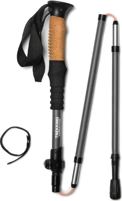 Trekking Poles - Aluminum Z-Fold - grey 1