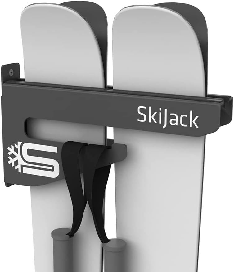 Ski & Snowboard Wall Mount - grey 1