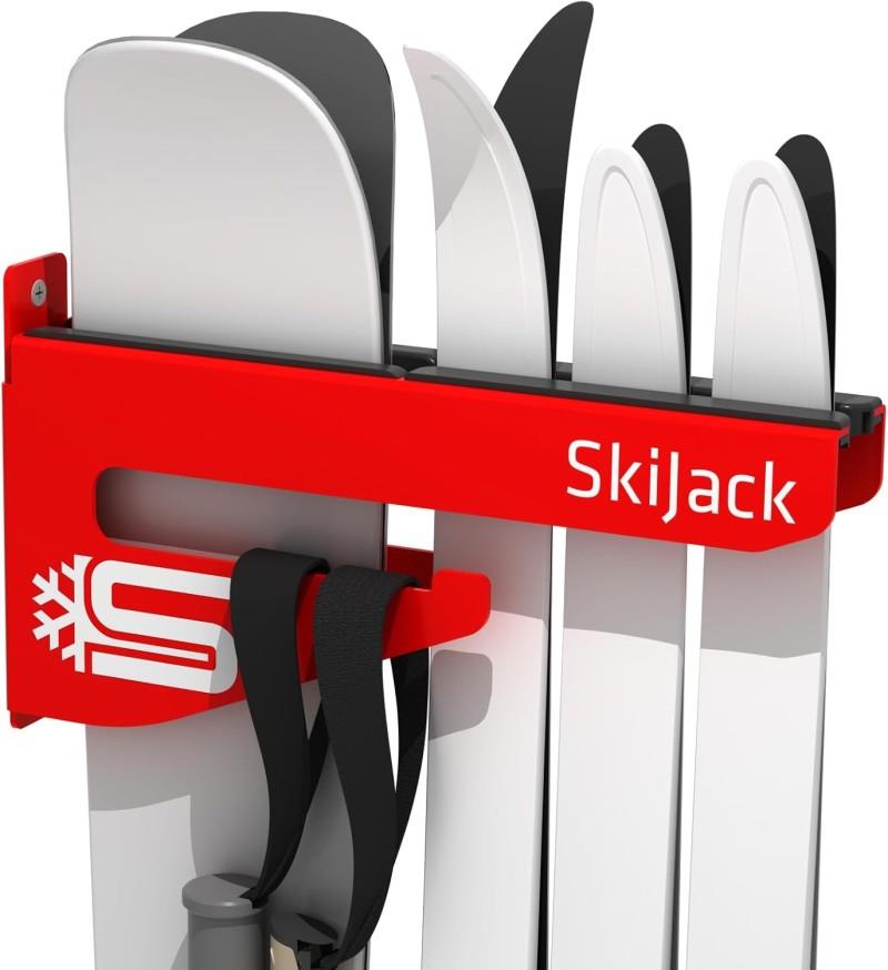 Ski & Snowboard Wall Mount - red 1