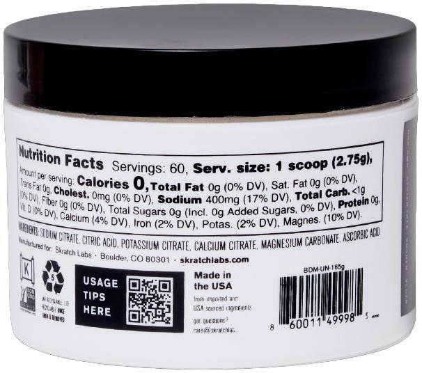 Booster Hydration Drink Mix - Unflavoured 165g - unflavoured 1