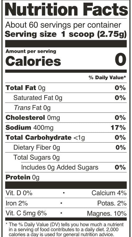 Booster Hydration Drink Mix - Unflavoured 165g - unflavoured 1