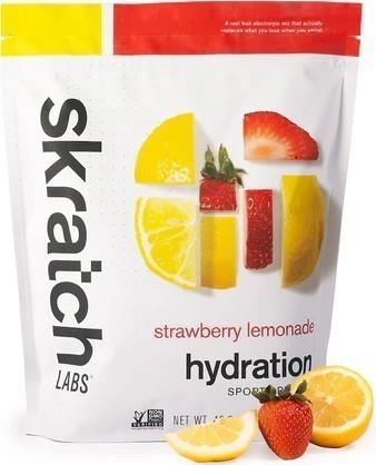 Hydration Sport Drink Mix - Resealable Bag 3lb / 1320g - 60 Servings - strawberry lemonade 1