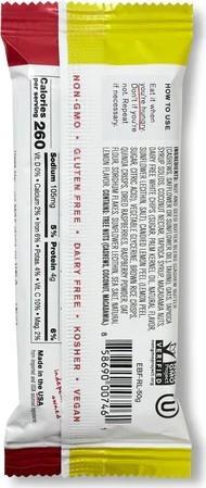 Sport Energy Bar - 50g - raspberry & lemon 1