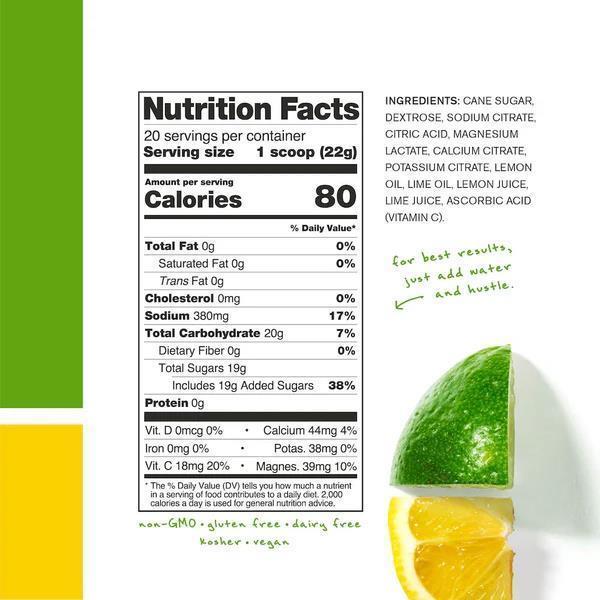 Sport Hydration Mix - 3lb - Lemon Lime - Not Applicable 4