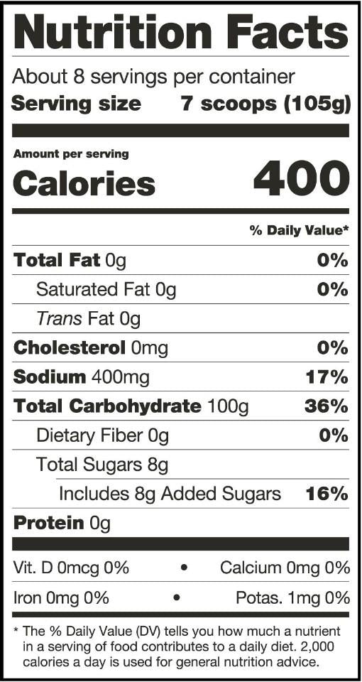 Super High-Carb Sport Drink Mix - 840g - lemon lime 1