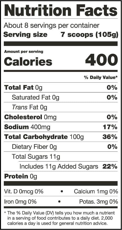 Super High-Carb Sport Drink Mix - 840g - raspberry 1