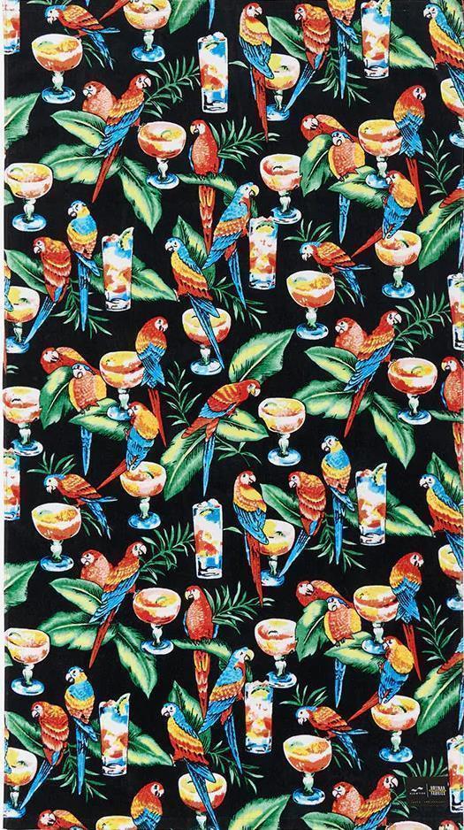 Beach Towel - 34" x 62" - Cocktail Party 1