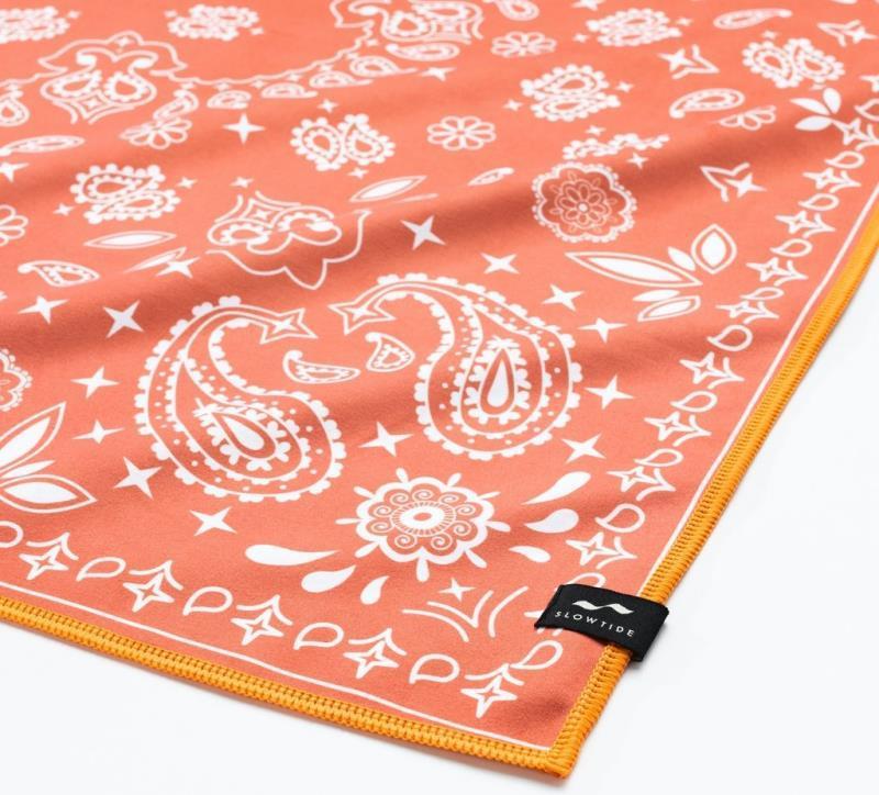 Paisley Park - Travel Towel - Red 2