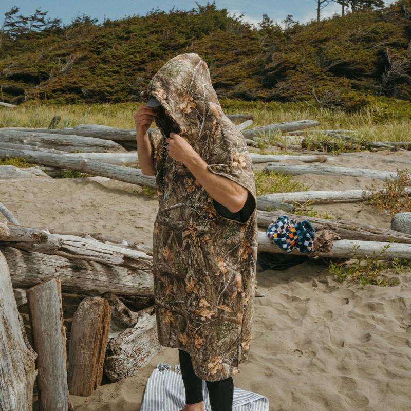 Quick-Dry Changing Poncho - Real Tree - multi 1