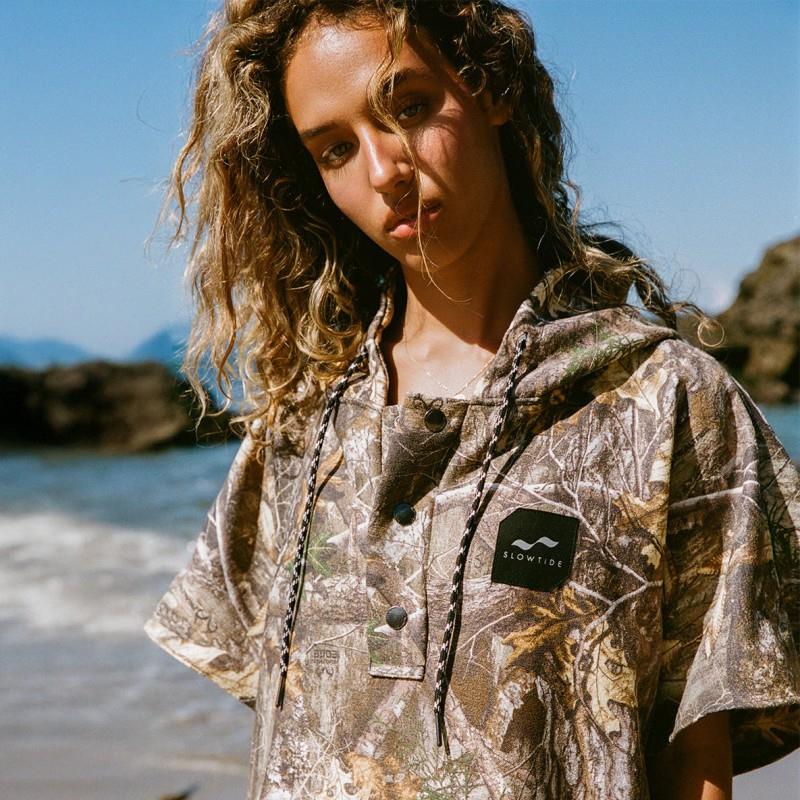 Quick-Dry Changing Poncho - Real Tree - multi 1