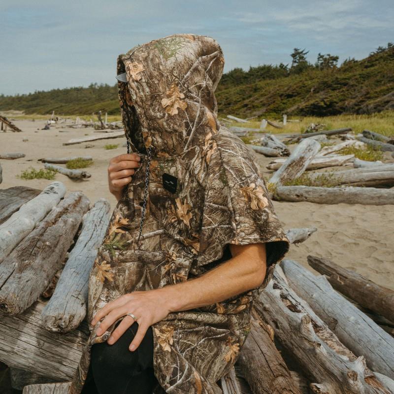 Quick-Dry Changing Poncho - Real Tree - multi 1