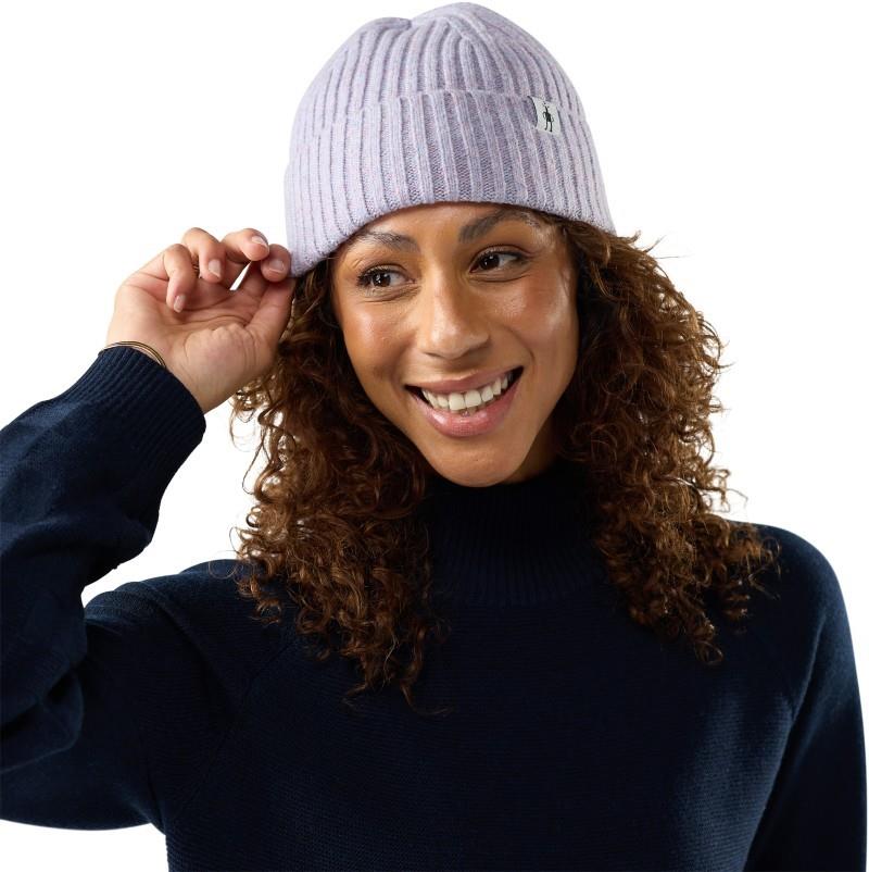 2nd Cut Cuff Beanie - lavender sky heather 1