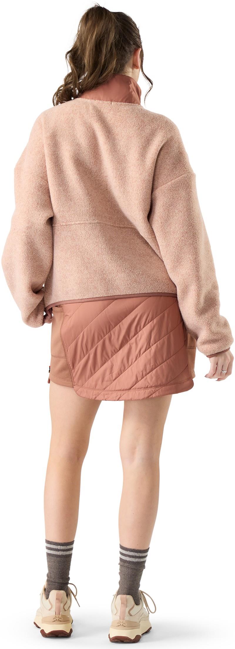 2nd Cut Fleece 1/2 Zip - Womens - light mocha 1