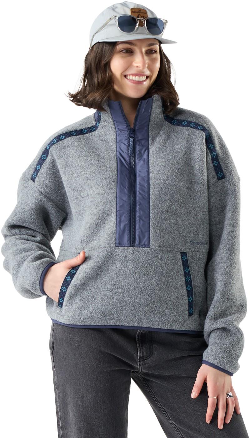 2nd Cut Fleece 1/2 Zip - Womens - light navy 1
