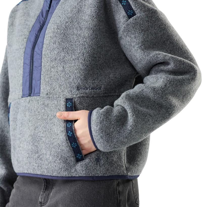 2nd Cut Fleece 1/2 Zip - Womens - light navy 1