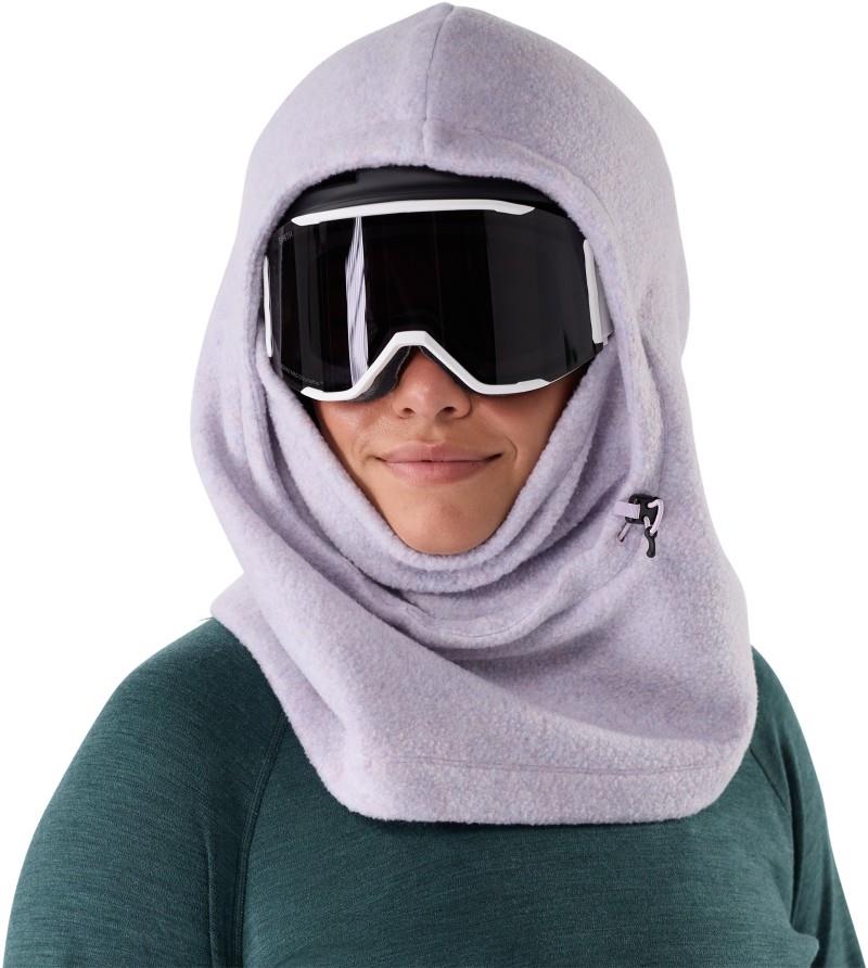 2nd Cut Fleece Hood - lavender sky heather 1