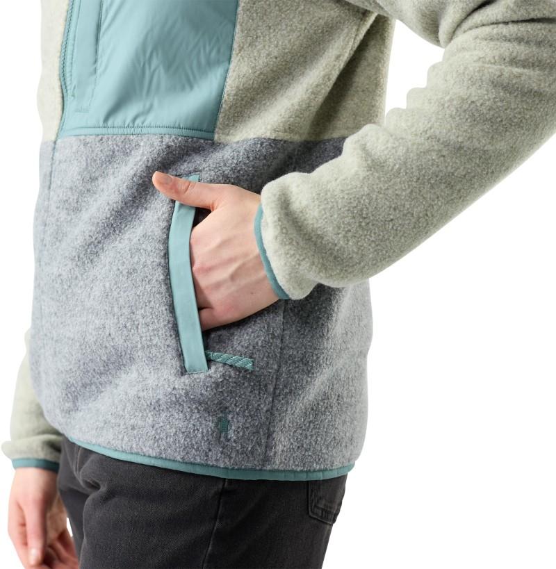 2nd Cut Fleece Jacket - Womens - green tea 1