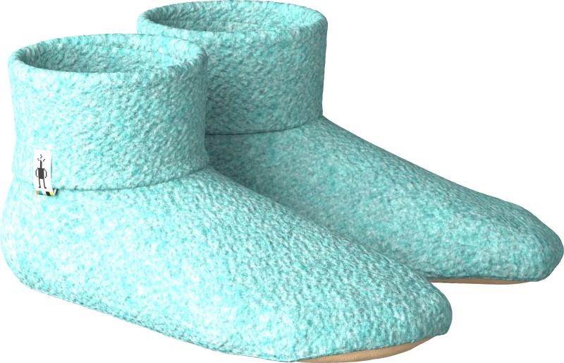 2nd Cut Fleece Slipper - Mens - pacific blue 1