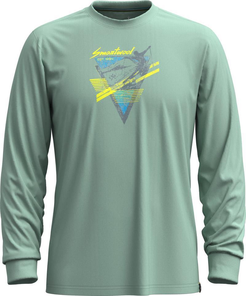 90s Shred Graphic LS Tee - Unisex - Arctic Green 1