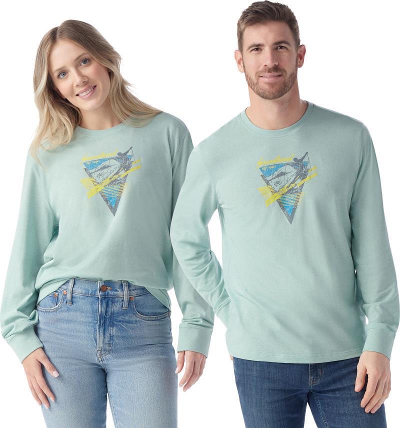 90s Shred Graphic LS Tee - Unisex - Arctic Green 2