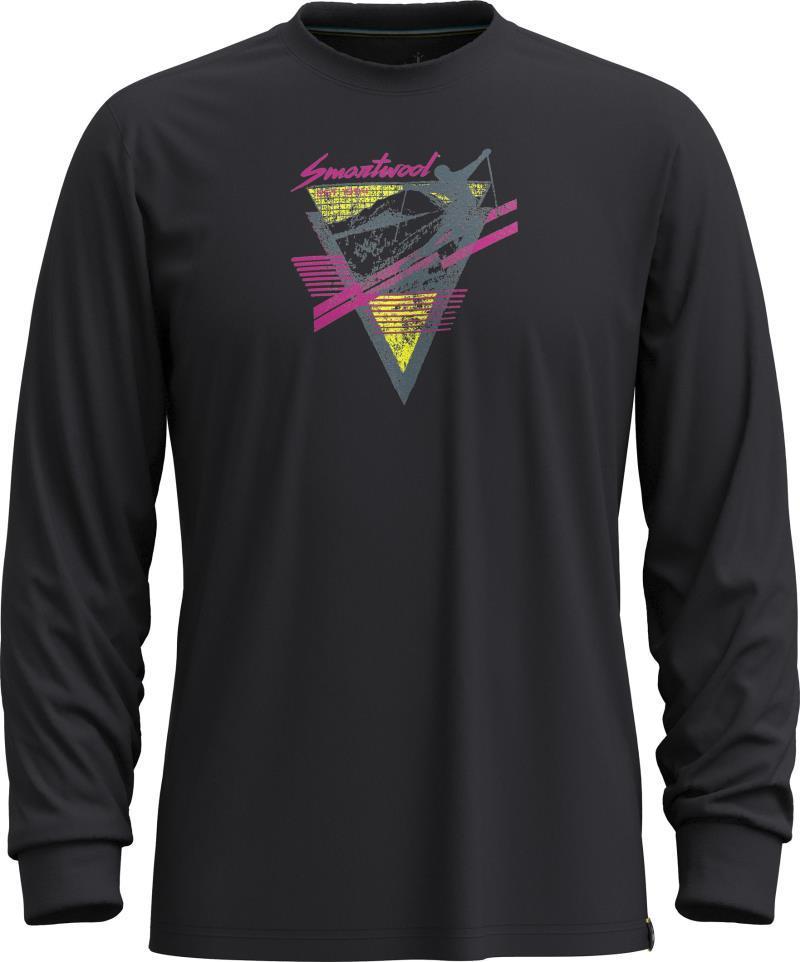 90s Shred Graphic LS Tee - Unisex - Black 1